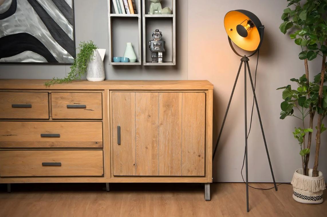 tania lampa podłogowa reflektor